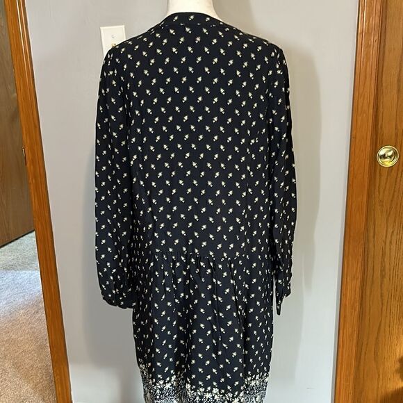 Garnet Hill vneck button up dress size 10 - Picture 4 of 7